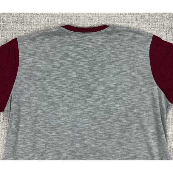 Florida State Seminoles Shirt Mens 3XL Gray Maroon NCAA Ringer Dri Fit Nike - Picture 7 of 10